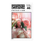 Pink Roses Postage