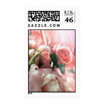 Pink Roses Postage