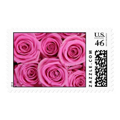 PINK ROSES STAMPS