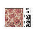 Pink Roses RSVP postage