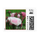 Pink Roses RSVP Stamp stamp
