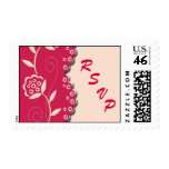 Pink Roses rsvp Stamps