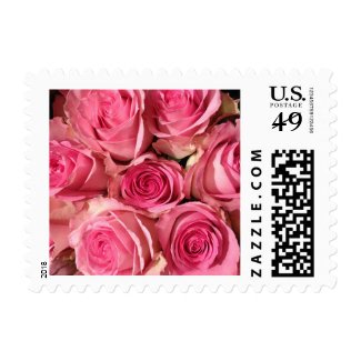 Pink Roses Stamp