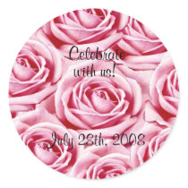 Pink Roses Sticker