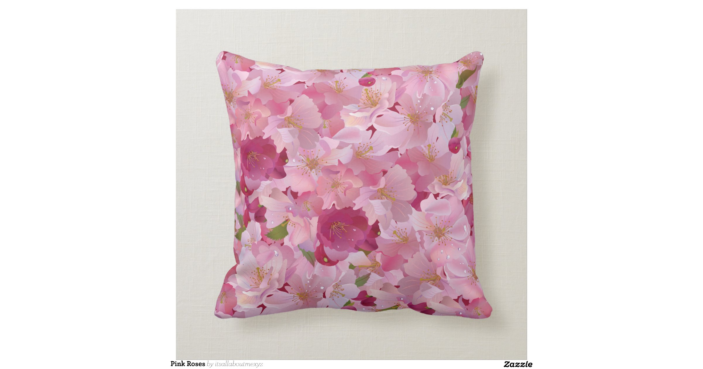 Pink Roses Throw Pillows Zazzle Pink Roses Throw Pillows Zazzle