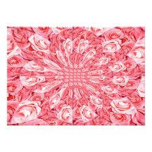 Pink Roses "Warp" #5 Custom Announcements