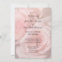 Pink Roses Wedding Invitation zazzle_invitation