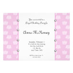 Pink Royal Birthday Invitation