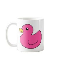 Pink Rubber Duck Mug