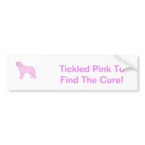 Pink Saint Bernard Bumper Stickers