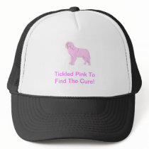 Pink Saint Bernard Trucker Hats