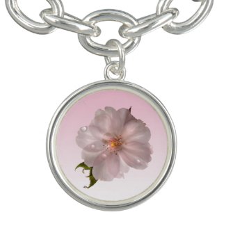 Pink Sakura Cherry Blossom Bracelet