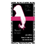 Pink Salon businesscards business cards