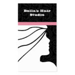 Pink Salon businesscards business cards