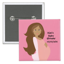 Pink Save The Date Baby Shower - Personalized