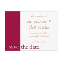 pink save the date modern postcards by Marilynm27 pink save the date modern postcards