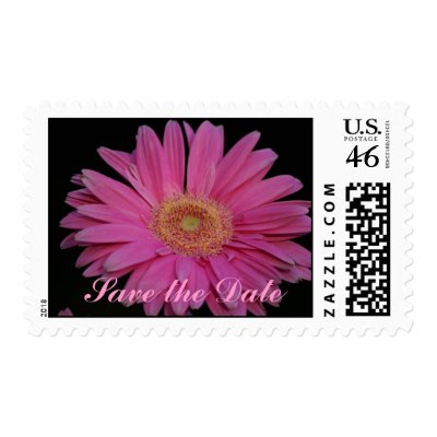 Pink - Save the Date Stamp