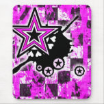 Pink Scene Star Mousepad mousepads