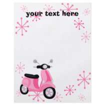 Pink Scooter Personalized Flyer