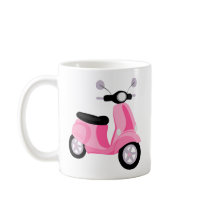 Pink Scooter Coffee Mug