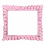 Pink Sculptured Frame $15.00 Photo Sculptures