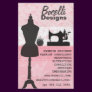 Pink Seamstress Fashion Flyer Design