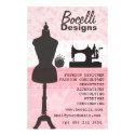Pink Seamstress Fashion flyer
