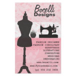 Pink Seamstress Fashion Flyer Design