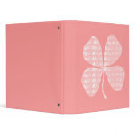 Pink Shamrock Abigail binders