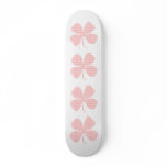Pink Shamrock Abigail Skateboard Deck
