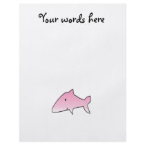 Pink shark custom flyer