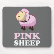 Pink Sheep of the Family mousepads