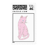 Pink Siamese Cat. postage