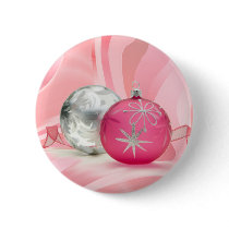 PINK & SILVER ORNAMENTS by SHARON SHARPE buttons