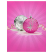 PINK & SILVER ORNAMENTS by SHARON SHARPE flyers by sharonsharpe PINK & SILVER ORNAMENTS by SHARON SHARPE flyers