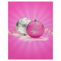 PINK & SILVER ORNAMENTS by SHARON SHARPE letterhead