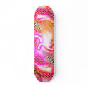 Pink skateboards
