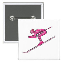 Pink Ski Fast