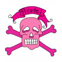 Pink Skull and Crossbones T-shirts and Gifts