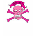 Pink Skull and Crossbones T-shirts and Gifts shirt