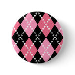 Pink Skull Argyle