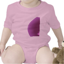 Pink Skull Badge 2-Sided Infant Creeper