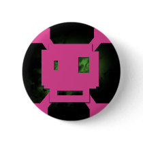 pink skull buttons