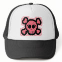 Pink Skull hats by SuanSKatra Pink Skull hats