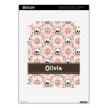 Pink Skull iPad 3 Skin