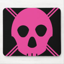 Pink Skull Mouse Pad mousepads by melhi_ Pink Skull Mouse Pad mousepads