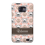 Pink Skull Samsung Galaxy S Case Cover