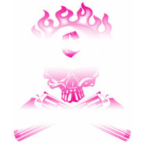 PINK SKULL t-shirts by explosiveinc PINK SKULL t-shirts