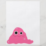 Pink Slime Monster Flyer