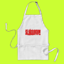 Pink Slurrpp! Apron aprons